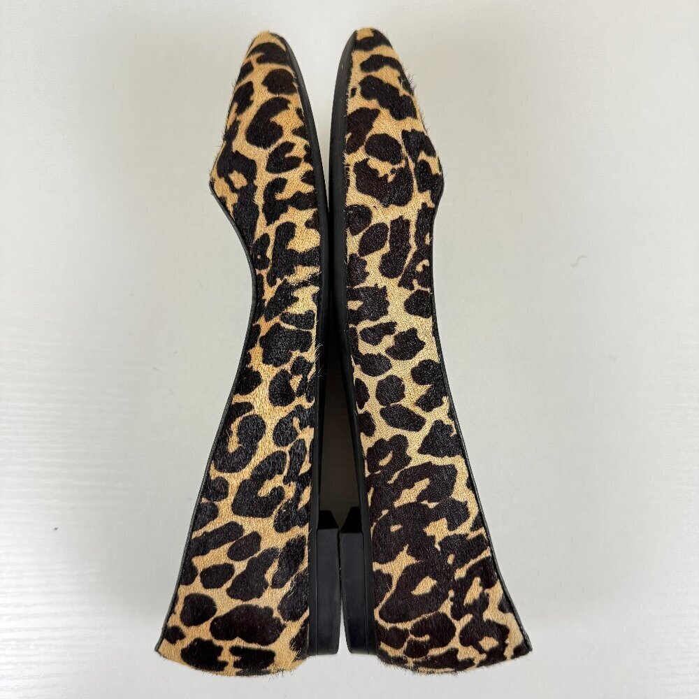 Vionic Pointed Toe Leopard Flats - Picture 6 of 10